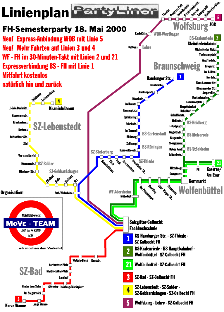 Linienplan